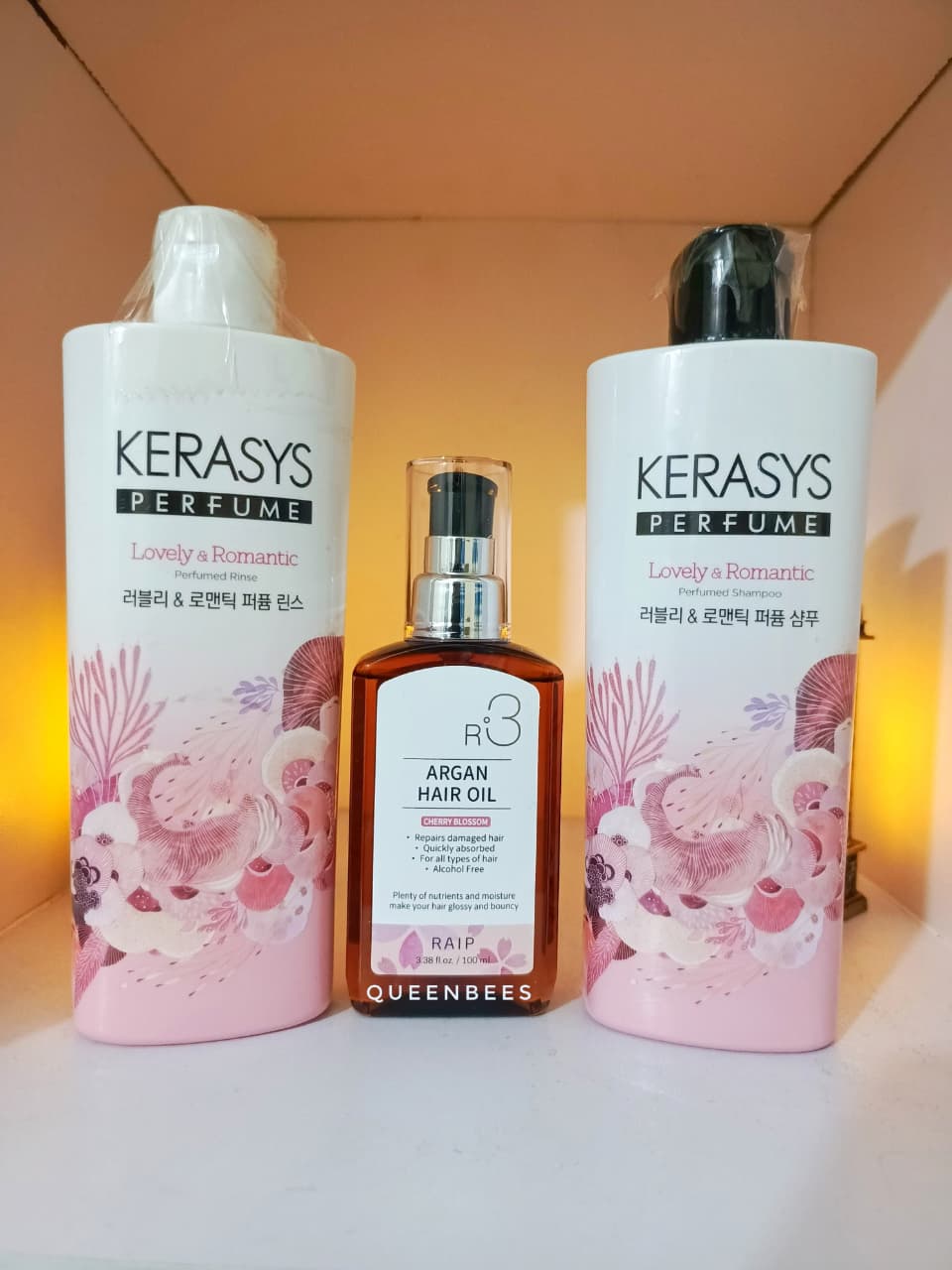 Kerasys shampoo +Conditioner + Raip argan oil hair combo_img_0